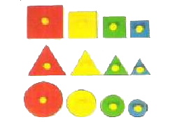 IBMT-OT-372 SIZE PERCEPTION ROUND BOARD SET